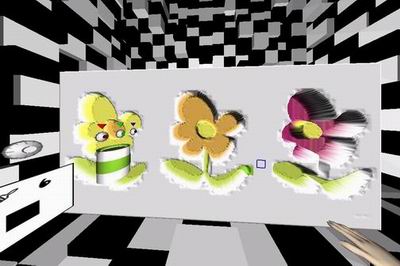 3.D.UO.PAD texture deforming example 1