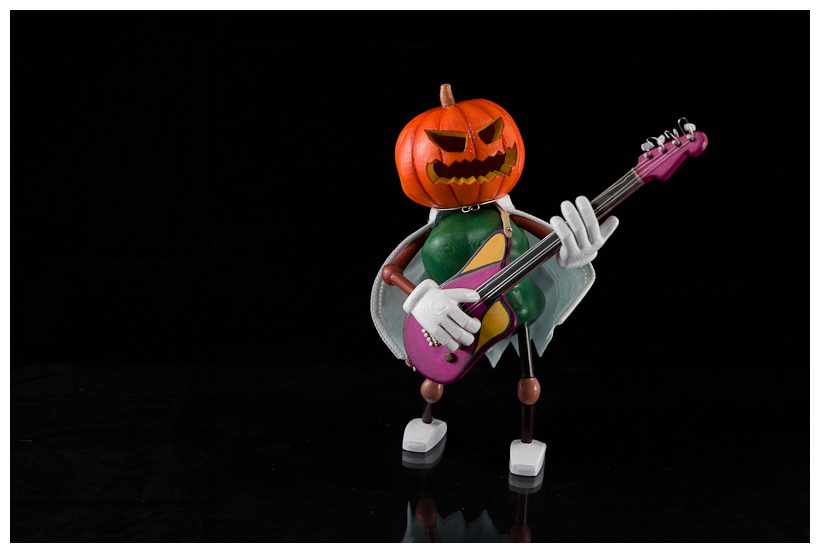 Mr. P completed figure angle view