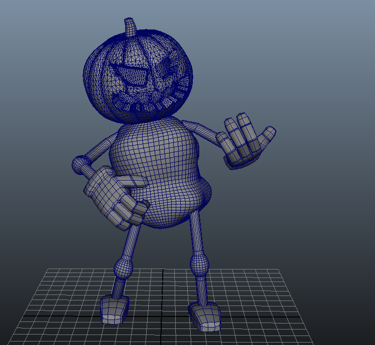 Refined model posed for 3D printing