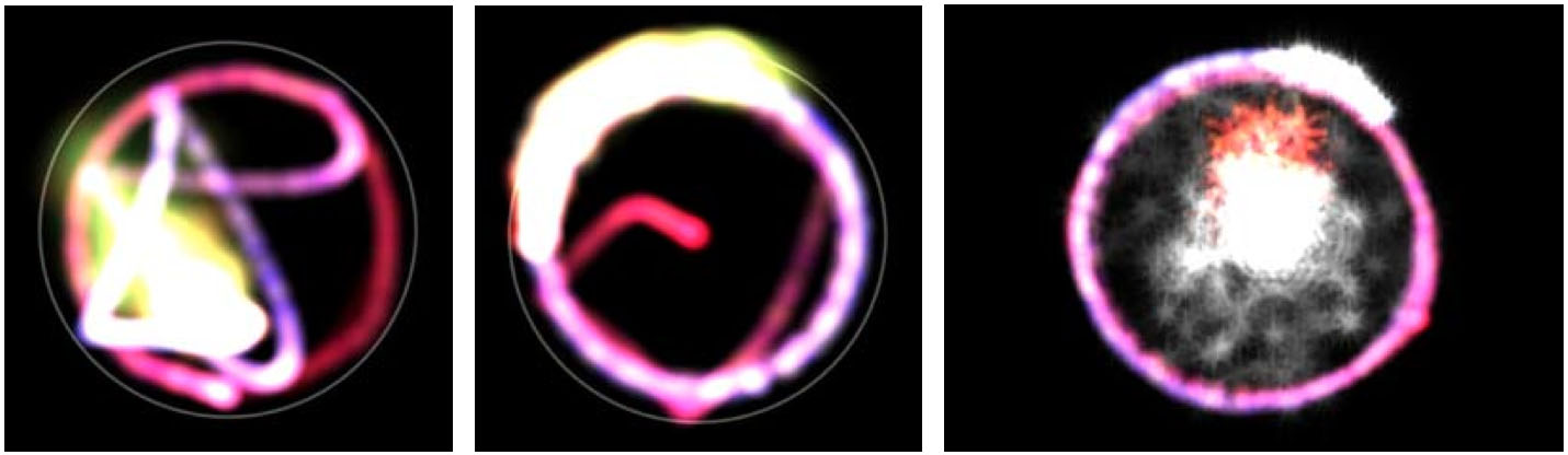 Early prototype visualizations for Pan