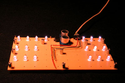 Basic circuit for hand motion interaction