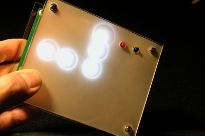 Remote controller with accelerometer sensor