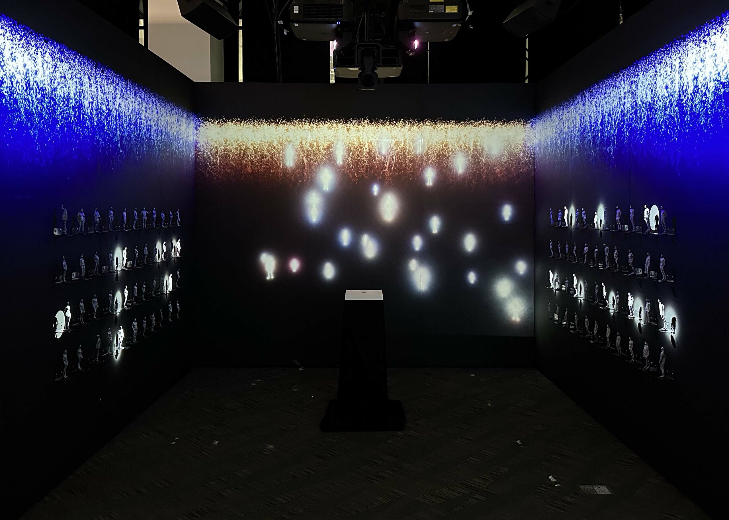 The Reminiscence installation at ACM SIGGRAPH Art Gallery