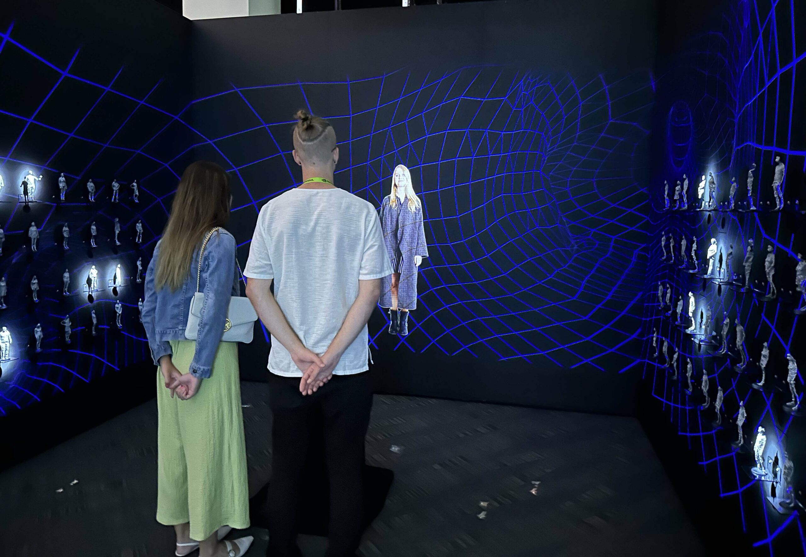 Interactive sculpture detection platform at SIGGRAPH