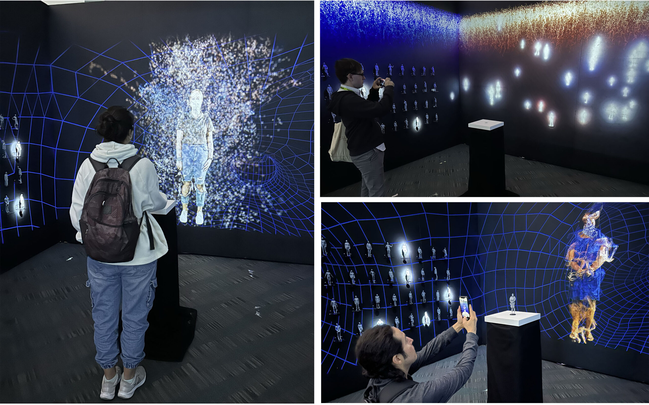 Gallery view of The Reminiscence at SIGGRAPH Art Gallery