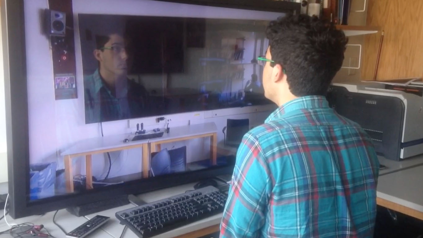 Real-time Virtual Window Simulation