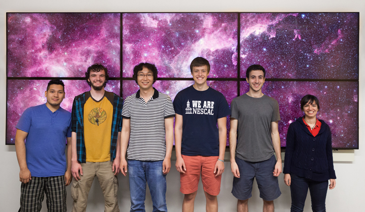 Visualization Wall team group photo